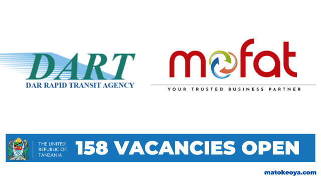 158 Passenger Service Officer Jobs at DART (MOFAT) Tanzania