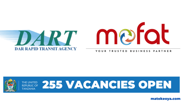 255 Bus Drivers BRT System Jobs at DART (MOFAT) Tanzania