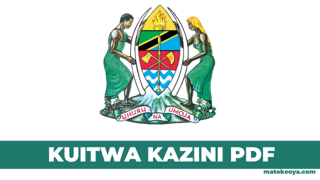 Walioitwa Kazini Taasisi Mbalimbali Utumishi 20-06-2025
