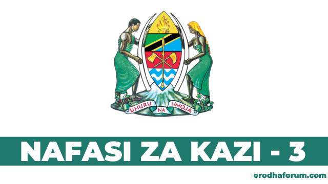 3 Open Positions at Bukombe District Council