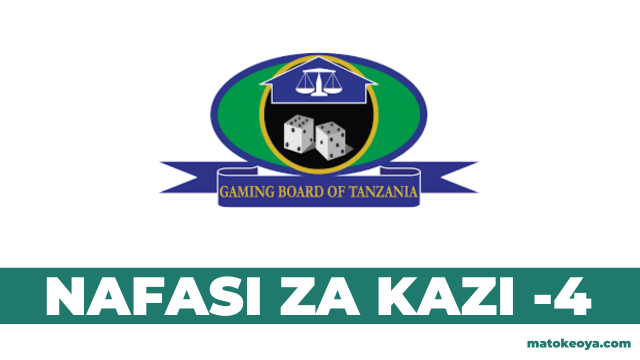 4 Open Positions at Gaming Board of Tanzania (GBT)