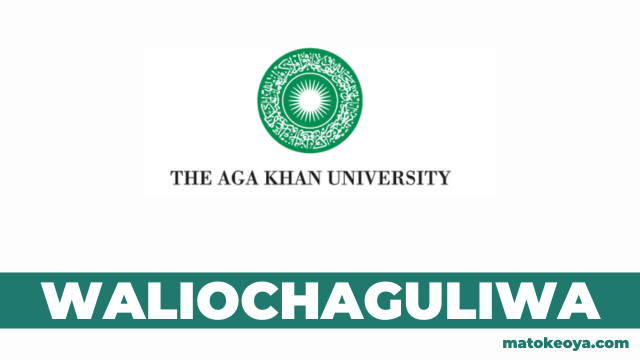 Matokeo ya Waliochaguliwa AKU Selected Applicants 2025-26 OAS