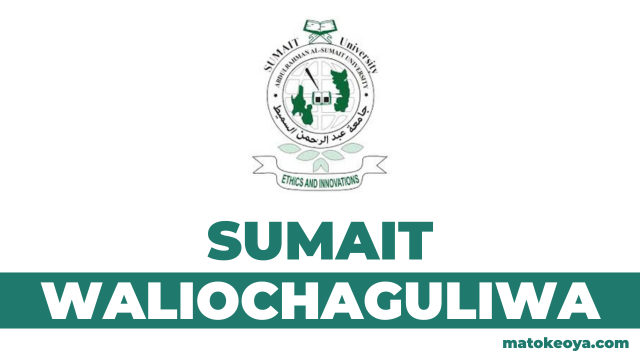 Matokeo ya Waliochaguliwa SUMAIT Selected Applicants 2025-26 OAS