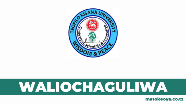 Matokeo ya Waliochaguliwa TEKU Selected Applicants 2025-26 OAS