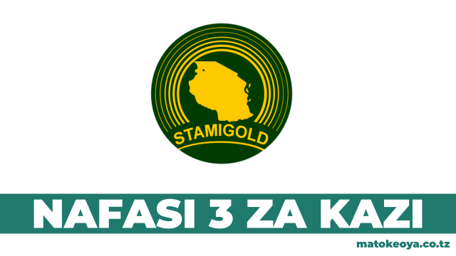 STAMIGOLD Company Limited Hiring Safety Officer 3