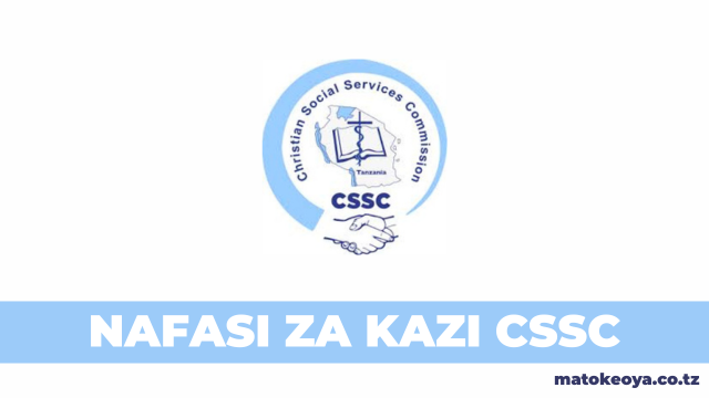 CSSC Tanzania Hiring TB Advisor